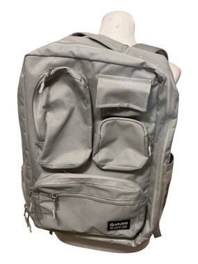 Vivint Men's Light Gray Multi-Pocket Backpack